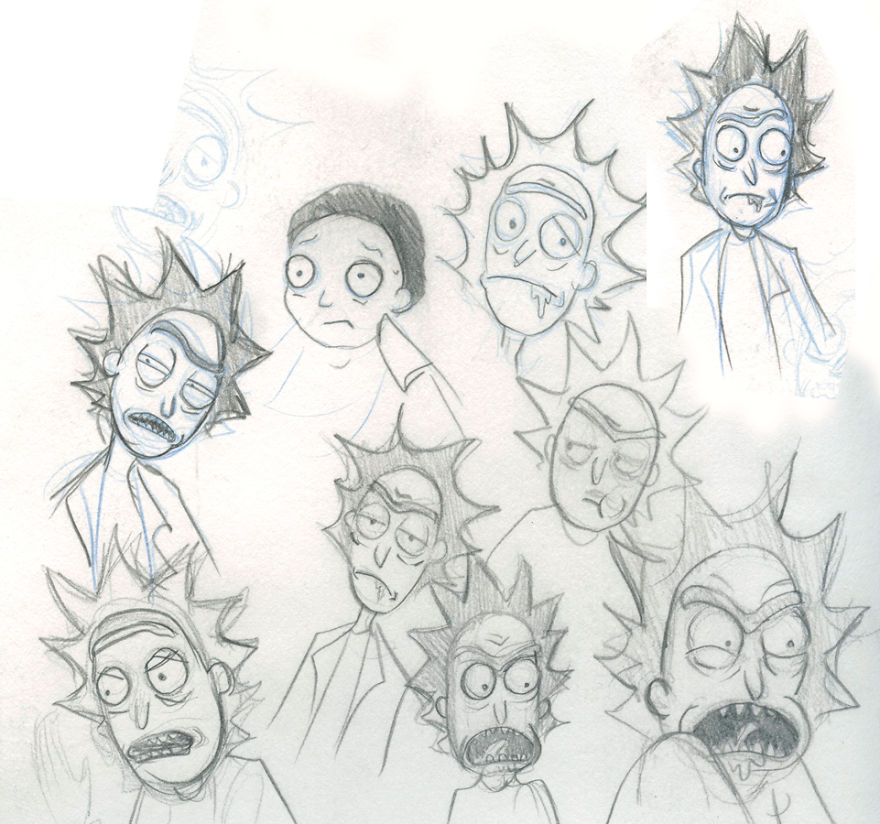 I Created Realistic Portraits Of Rick And Morty I Created Realistic Portraits Of Rick And Morty