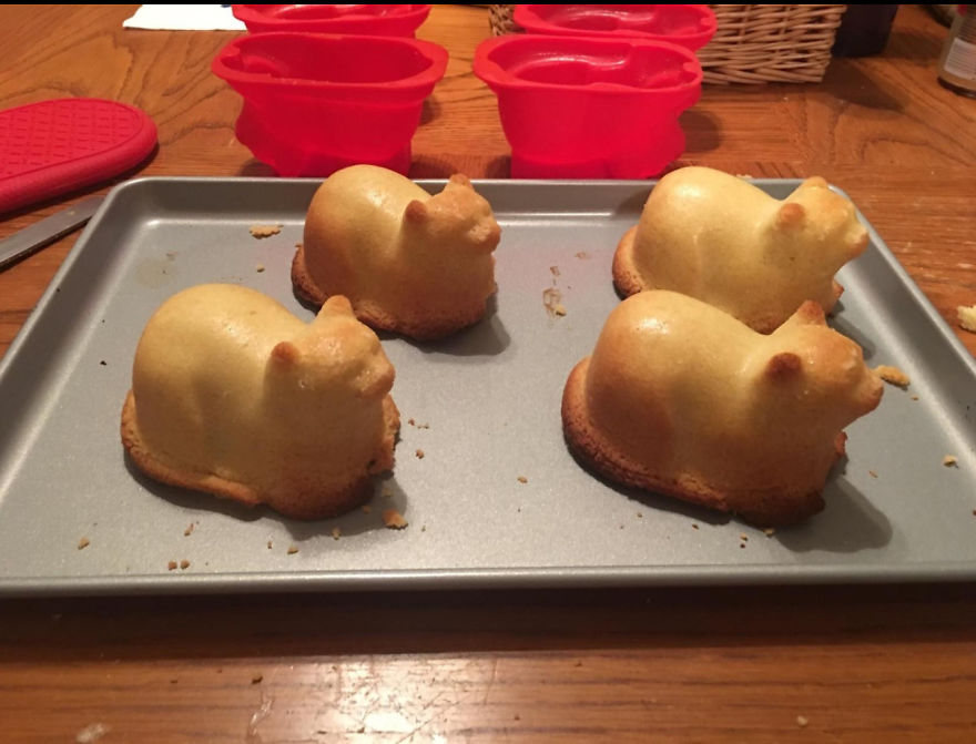 I Created A Cat-Shaped Cupcake Mold So People Can Bake And Decorate One Of Their Favorite Animals I Created A Cat-Shaped Cupcake Mold So People Can Bake And Decorate One Of Their Favorite Animals