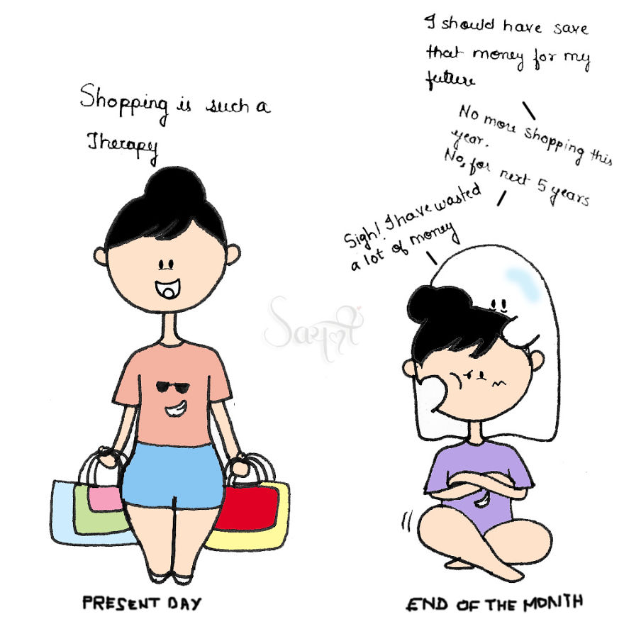 Funny Illustrations About Overthinking