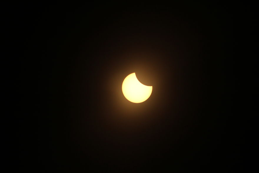 I Photographed The Solar Eclipse