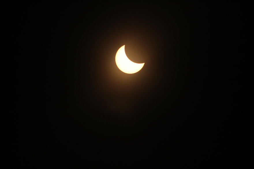 I Photographed The Solar Eclipse