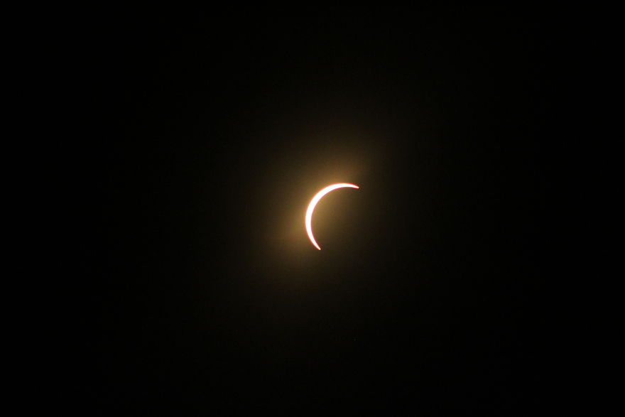 I Photographed The Solar Eclipse