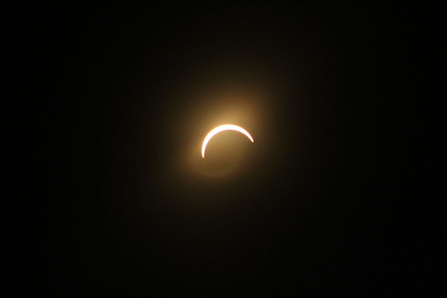 I Photographed The Solar Eclipse