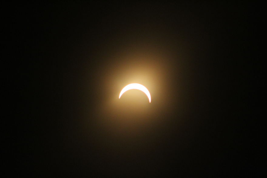 I Photographed The Solar Eclipse