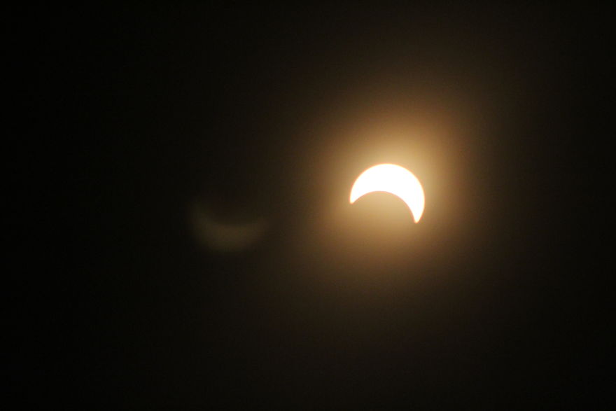 I Photographed The Solar Eclipse