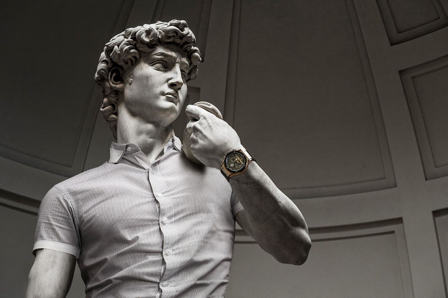 "the Hipsters In Stone" Project Is Back. Old Dressed Statues, Turning Instagram Stars