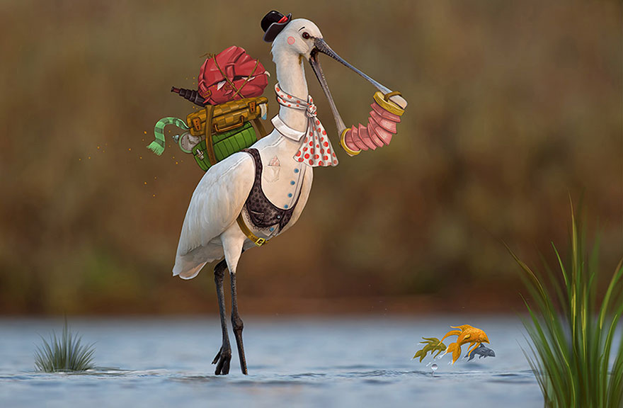 Be Birds 2.0: What Happens When The Two Artist Combine Their Skills To Create Fun Art ?