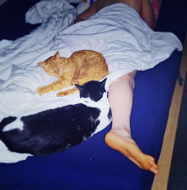 My Boyfriend Says He Doesn't Get Enough Room To Sleep...