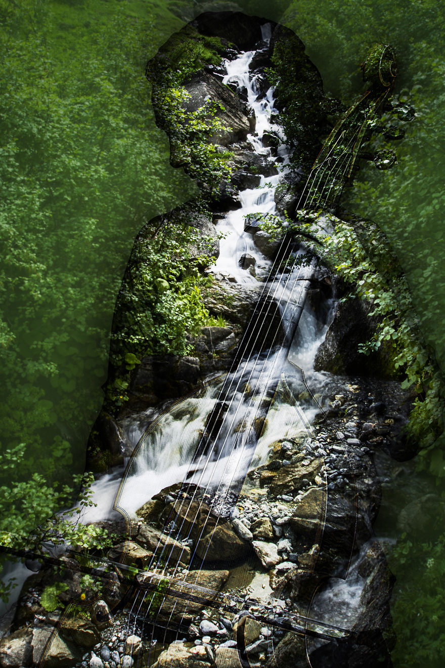 I Merged Two Pictures Together To Recreate Sounds With The Aim Of Showing What The World Could Look Like If People Were All Synesthetes I Merged Two Pictures Together To Recreate Sounds With The Aim Of Showing What The World Could Look Like If People Were All Synesthetes