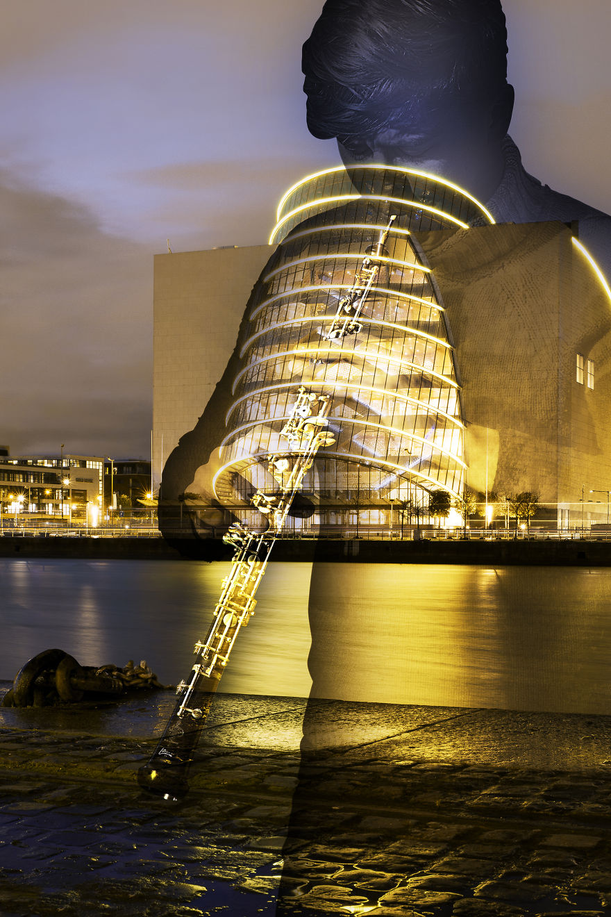 I Merged Two Pictures Together To Recreate Sounds With The Aim Of Showing What The World Could Look Like If People Were All Synesthetes