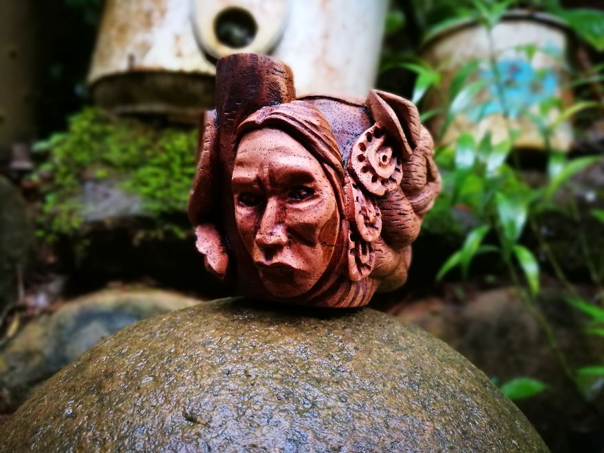 I Create Wooden Pipes