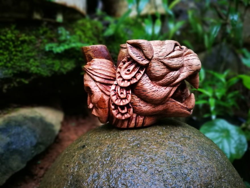 I Create Wooden Pipes