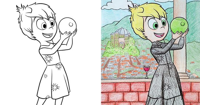 47 Times Adults Did Coloring Books For Kids, And The Result Was Hilariously NSFW