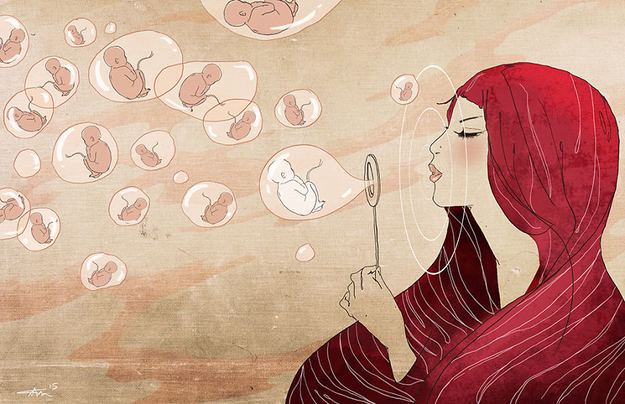 I Document The Progression Of My Rare Disease In Heartbreaking Illustrations I Document The Progression Of My Rare Disease In Heartbreaking Illustrations