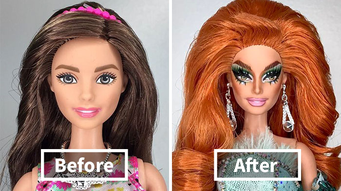 This Artist Turned Barbie Dolls Into Drag Queens From RuPaul’s Drag Race