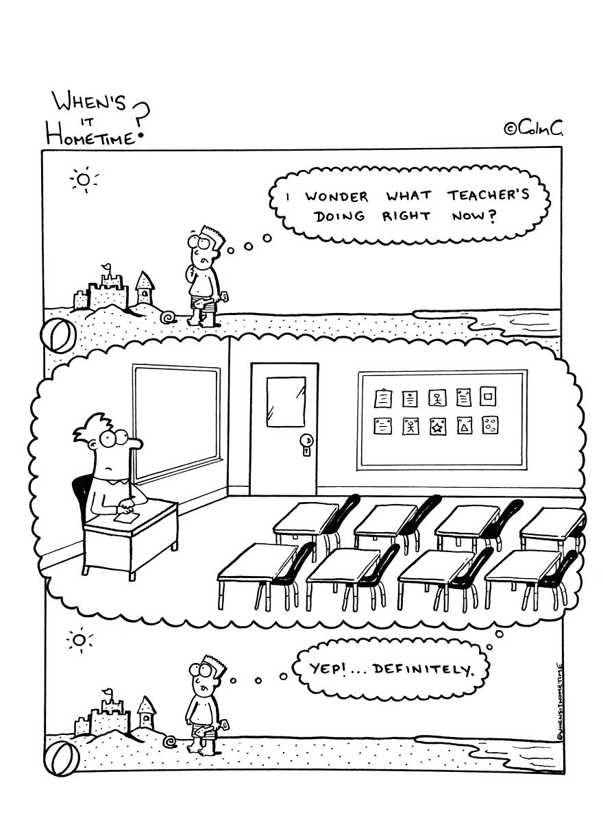 A Primary School Teacher Draws His Teaching Experience In Hilarious Comics!