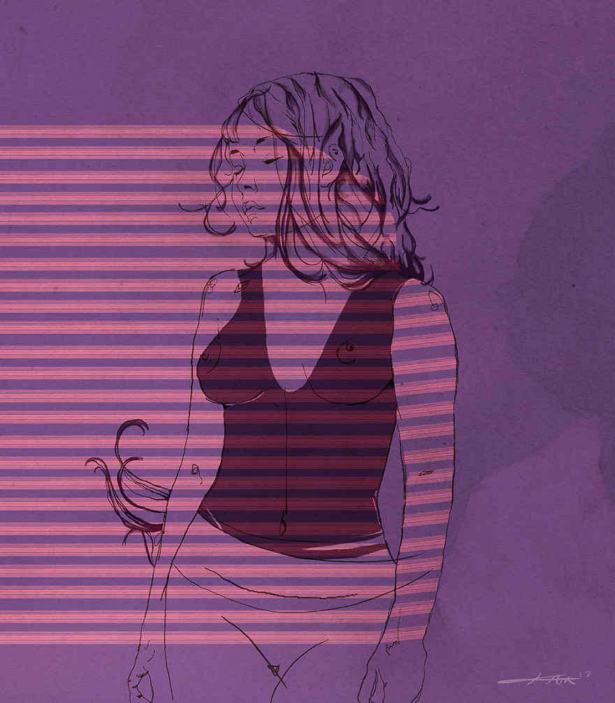 I Document The Progression Of My Rare Disease In Heartbreaking Illustrations I Document The Progression Of My Rare Disease In Heartbreaking Illustrations