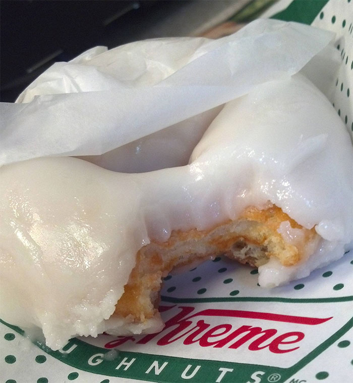 Got Bored At Work. Glazed The Same Doughnut 13 Times