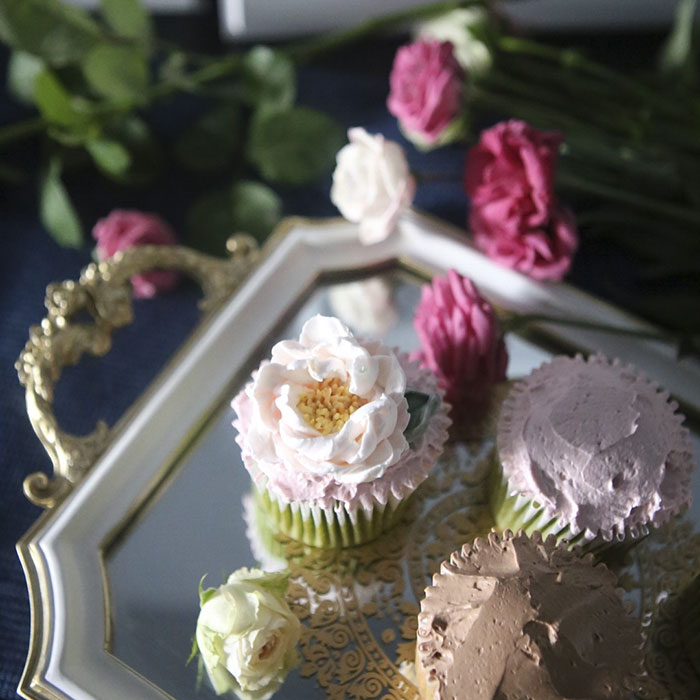 Buttercream Flower Cakes
