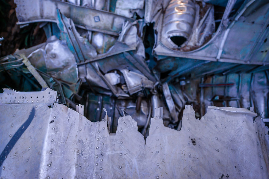 World War 2 Bomber Crash Site On Vancouver Island, Canada World War 2 Bomber Crash Site On Vancouver Island, Canada