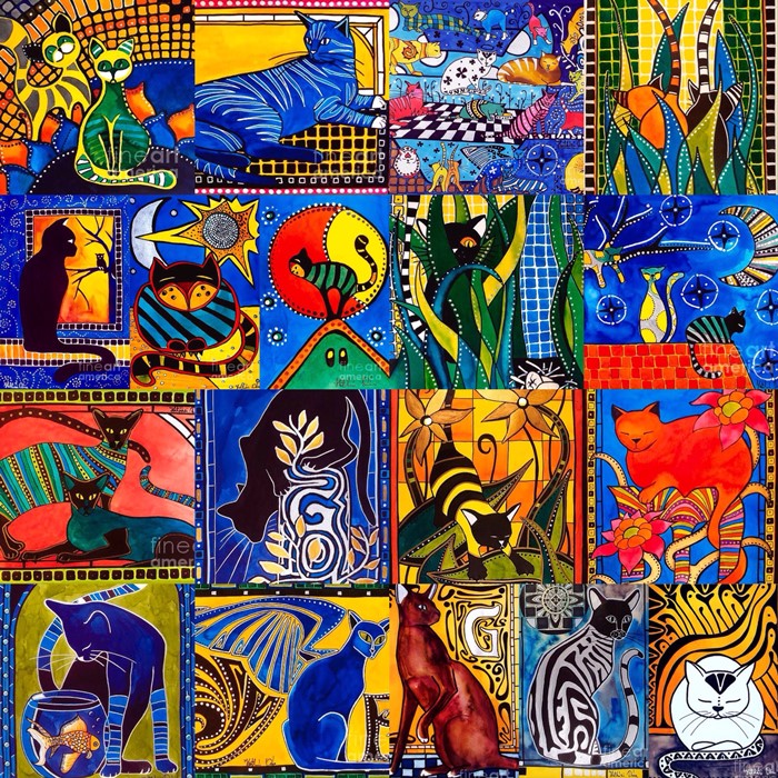 My Ever Growing Cat Art Collection My Ever Growing Cat Art Collection