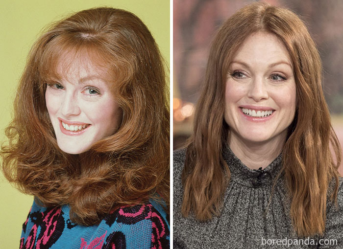 Julianne Moore Was A Waitress