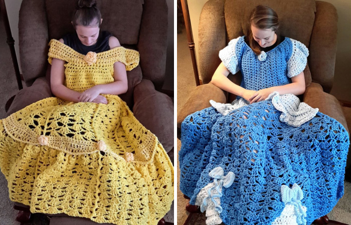 These Princess Dress Blankets Are Here To Make Your Naps Magical