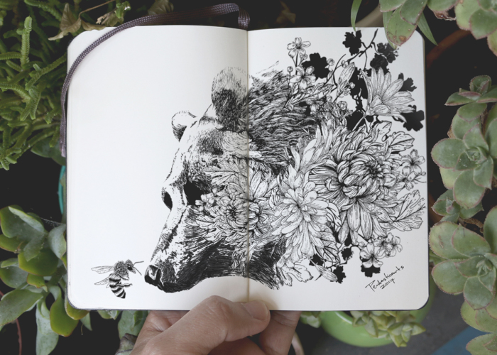 I Express My Love For Nature In Drawings With A Touch Of Surrealism