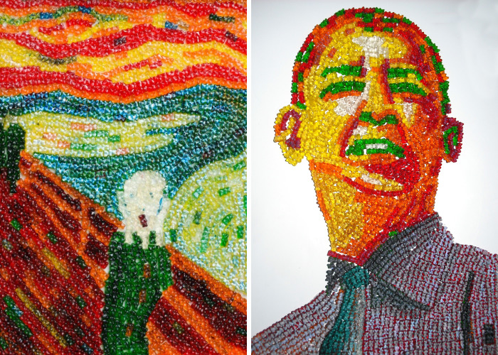 I Made Art Out Of 100,000+ Gummy Bears