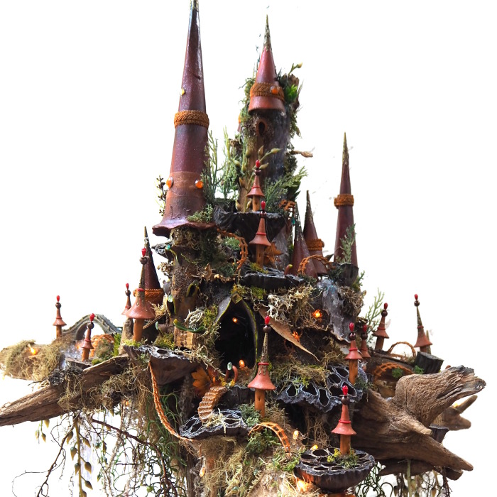 I Use Unwanted Objects To Create My Own Fantasy Worlds