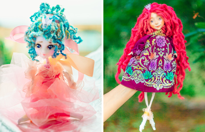 We Make Handmade Fairy Dolls And Share Them As Street Performers