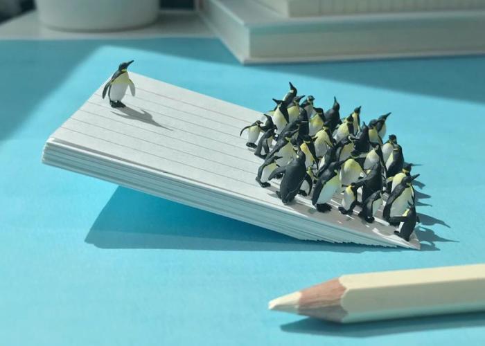 Miniature Office: Guy Turns Work Frustrations Into Miniature Scenes