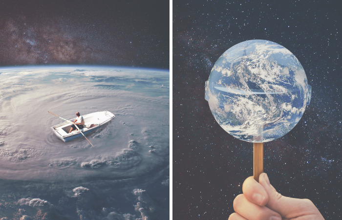 I Take Walks At 3 AM To Get Inspiration For My Surreal Artworks