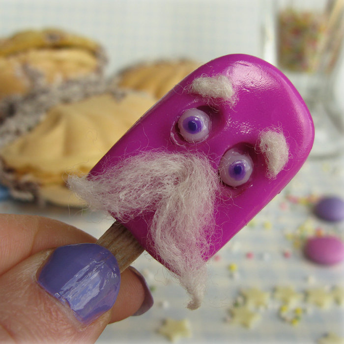 I Make Silly Pun Inspired Polymer Clay Cake And Confectionery Jewellery