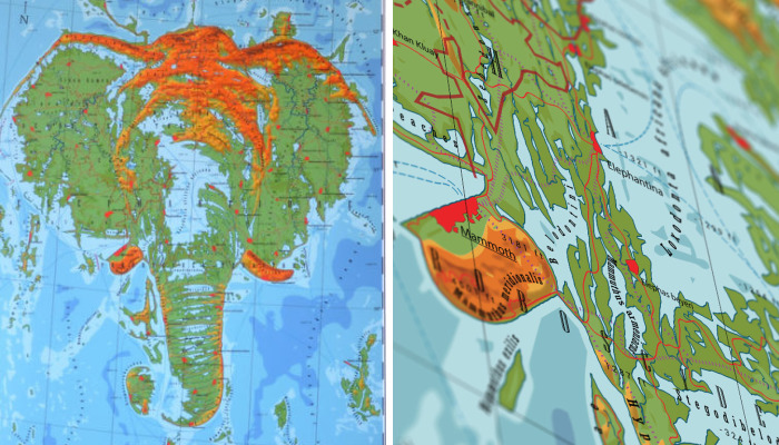 I Create Fictional Maps That Honour Nature, Animals And Extraordinary People