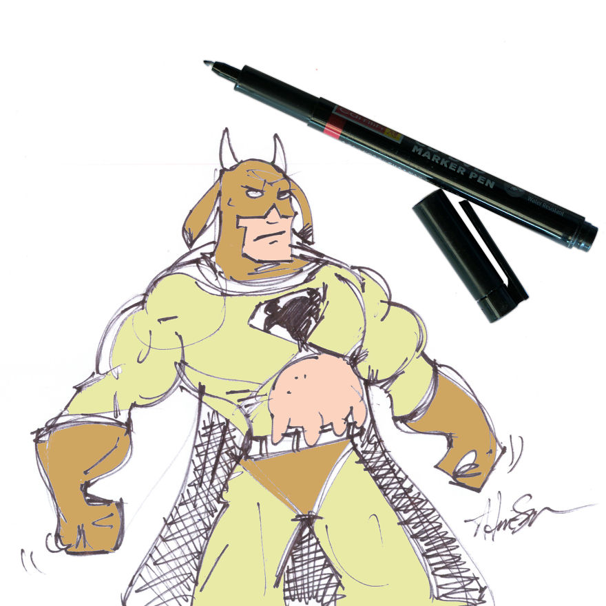 My Superhero Is Udderly Amazing