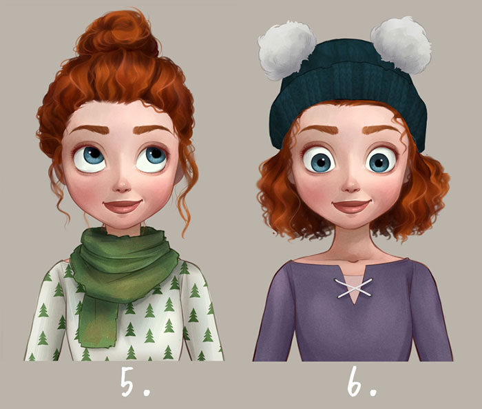 disney-princesses-hairdos-reimagined-pastelette-12 disney-princesses-hairdos-reimagined-pastelette-12