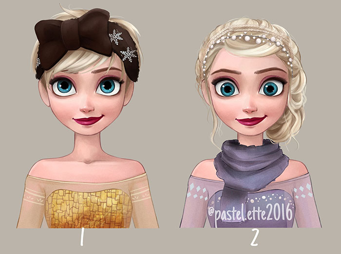 disney-princesses-hairdos-reimagined-pastelette-4 disney-princesses-hairdos-reimagined-pastelette-4