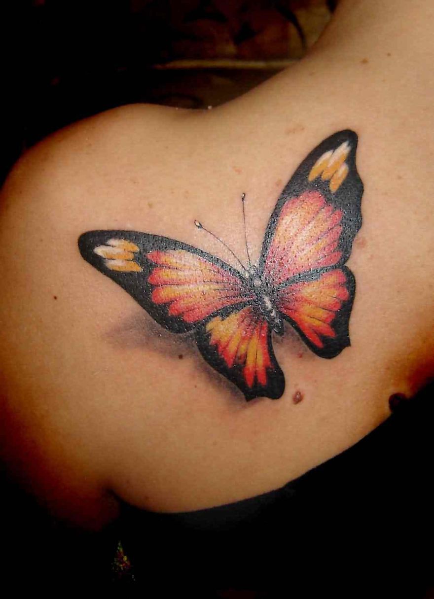 Gorgeous Butterfly Tattoos! A Great Choice For Women!