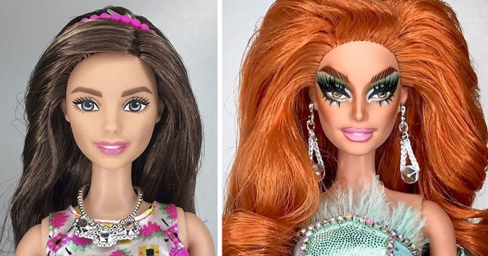 This Artist Turned Barbie Dolls Into Drag Queens From RuPaul’s Drag Race