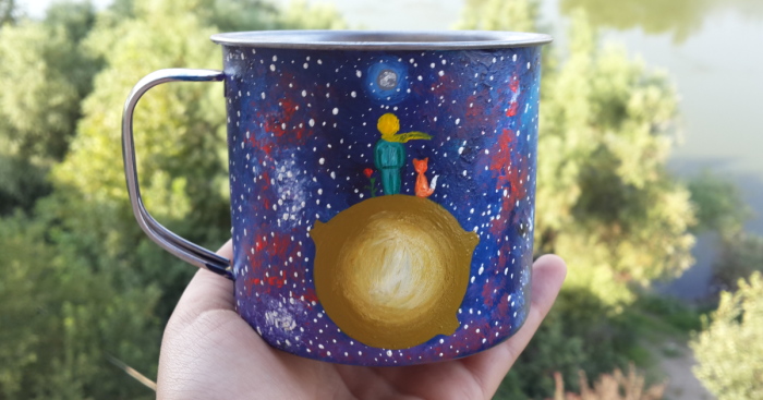 These Hand-Painted Mugs Will Let You Enjoy Art While In The Wild