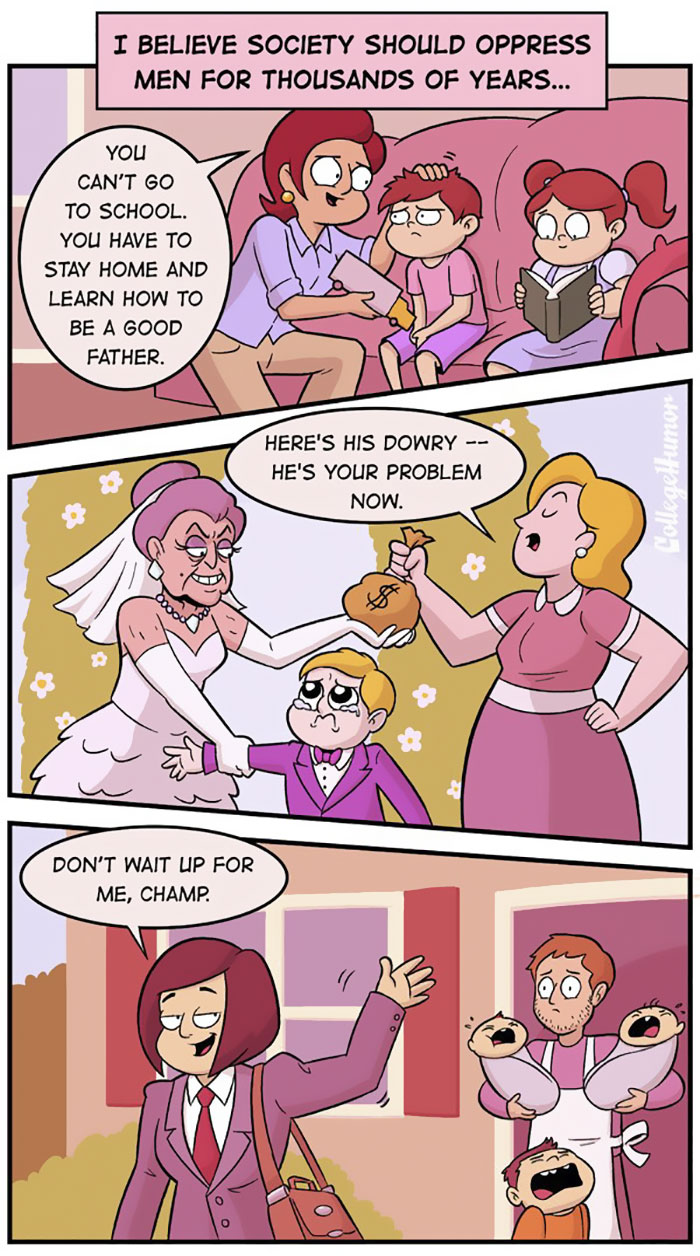 Controversial Comic Reveals What You're Really Saying When You Support Gender Equality, But Not Feminism Controversial Comic Reveals What You're Really Saying When You Support Gender Equality, But Not Feminism