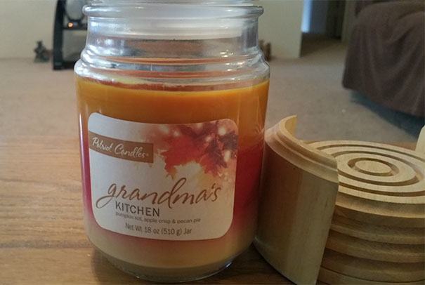 Found This Candle In My Grandma's Living Room