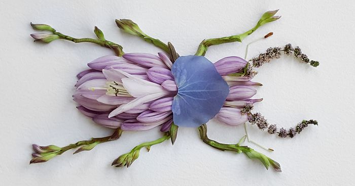 I Create Insects Out Of Flowers (9 Pics)