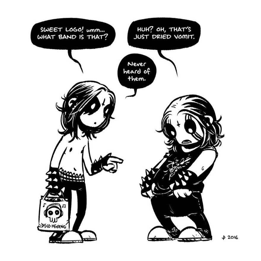 Black Metal Comics