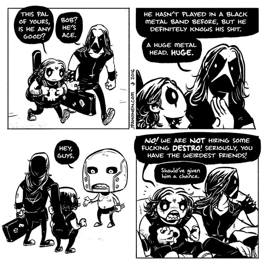 Black Metal Comics
