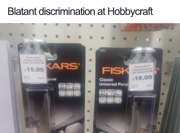 Funny Left Handers Problems