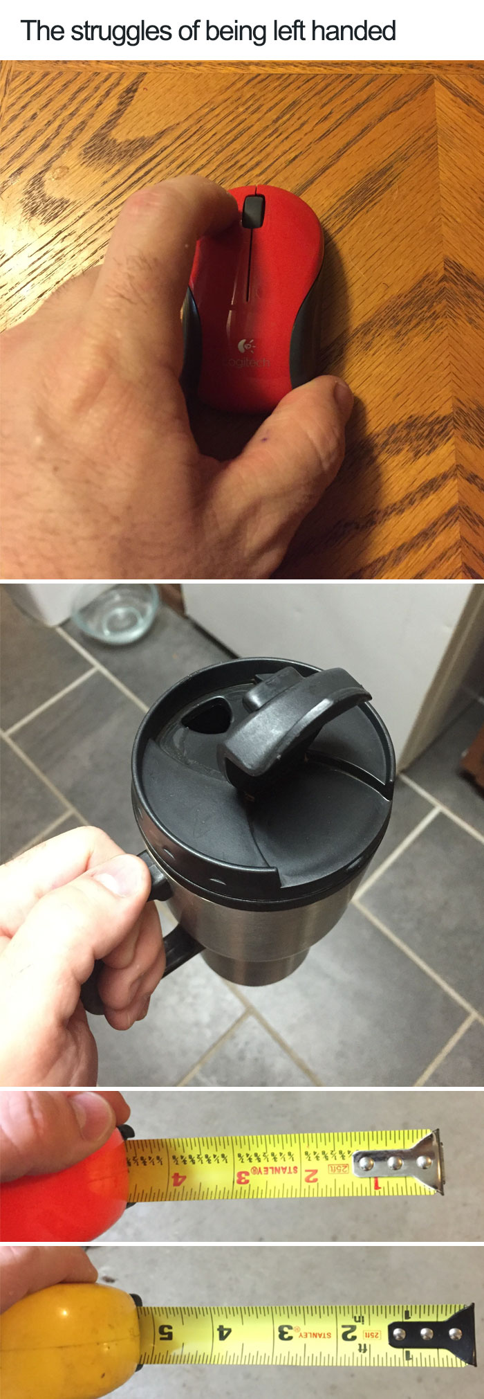 The Struggles Of Being Left Handed