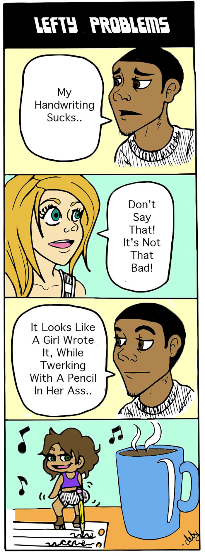 Funny-left-handers-problems