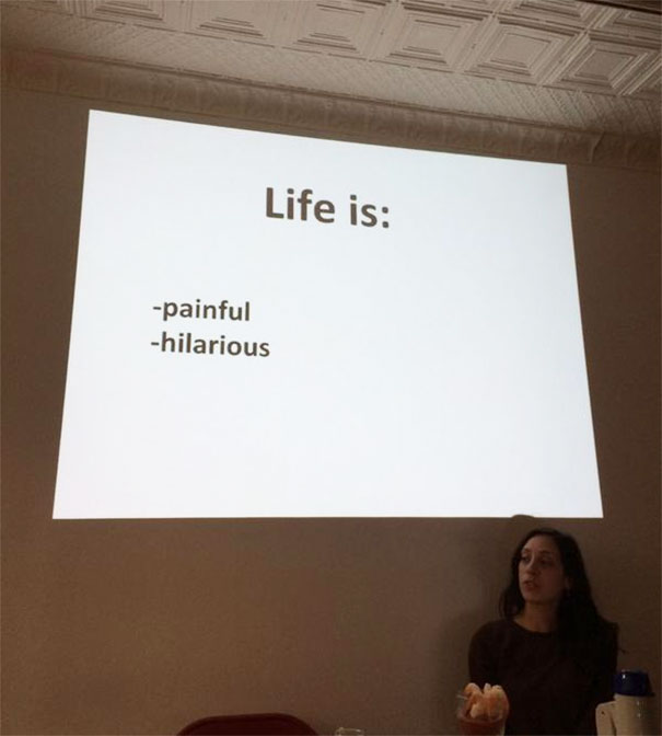 Funny presentation about life